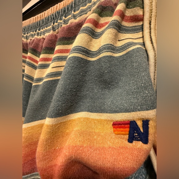 MATCHING SET! Aviator Nation’s TULUM Hoodie & Shorts Size Large, Like-New! - Picture 12 of 14